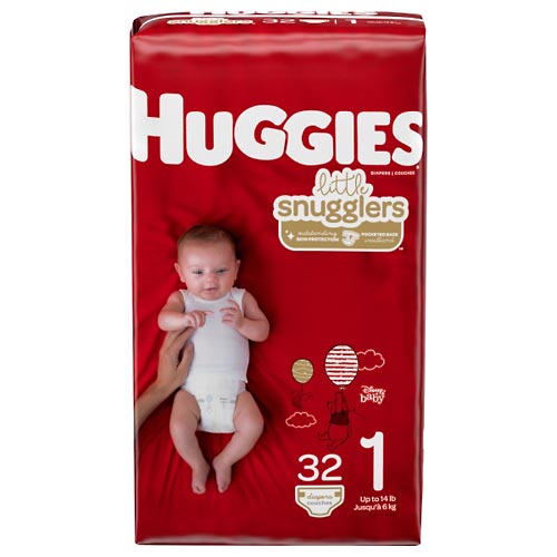 Image for Huggies Diapers, Disney Baby, 1 (Up to 14 lb),32ea from Briargrove Pharmacy & Gifts