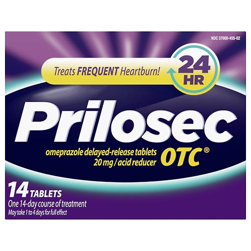 Image for Prilosec Otc Acid Reducer, OTC, 14-Day Course, 20 mg, Tablets,14ea from Briargrove Pharmacy & Gifts