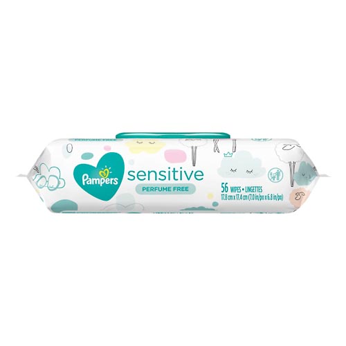 Image for Pampers Wipes, Sensitive,56ea from Briargrove Pharmacy & Gifts