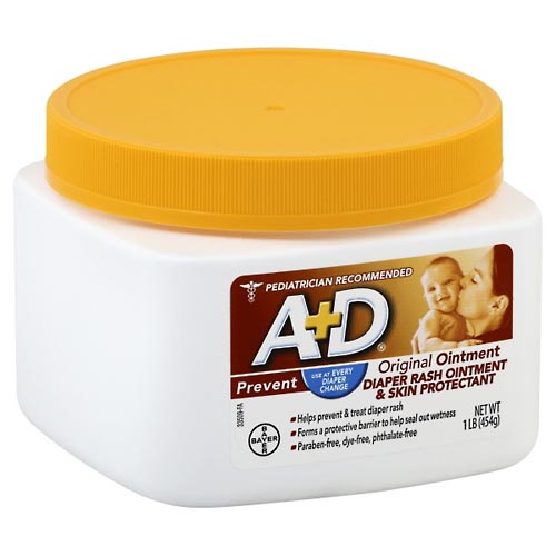 Image for A+D Diaper Rash Ointment & Skin Protectant, Original Ointment,1lb from Briargrove Pharmacy & Gifts
