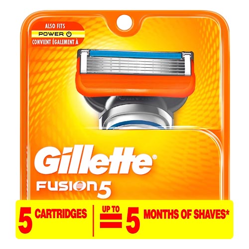 Image for Gillette Cartridges,5ea from Briargrove Pharmacy & Gifts
