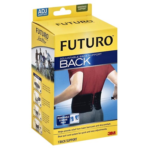 Image for Futuro Back Support, Adjustable,1ea from Briargrove Pharmacy & Gifts