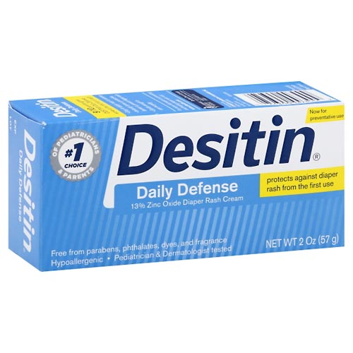 Image for Desitin Diaper Rash Cream, Daily Defense,2oz from Briargrove Pharmacy & Gifts