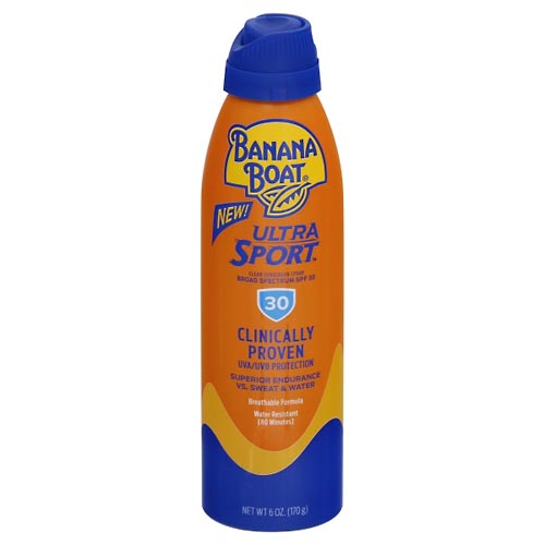 Image for Banana Boat Sunscreen, Clear, SPF 30, Spray,6oz from Briargrove Pharmacy & Gifts