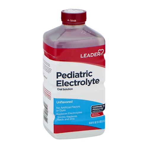 Image for Leader Pediatric Electrolyte, Unflavored,33.8oz from Briargrove Pharmacy & Gifts