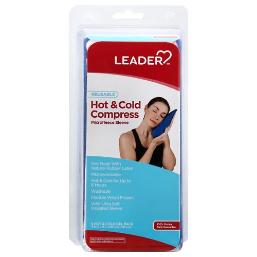 Image for Leader Hot & Cold Compress, Reusable,1ea from Briargrove Pharmacy & Gifts