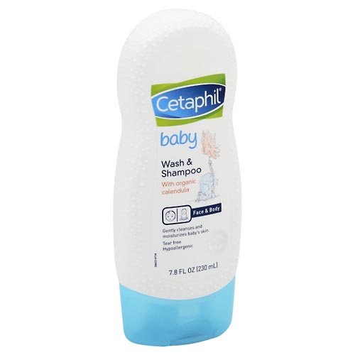 Image for Cetaphil Wash & Shampoo, with Organic Calendula,7.8oz from Briargrove Pharmacy & Gifts