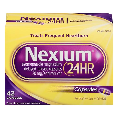Image for Nexium Acid Reducer, 22.3 mg, Delayed-Release Capsules,42ea from Briargrove Pharmacy & Gifts