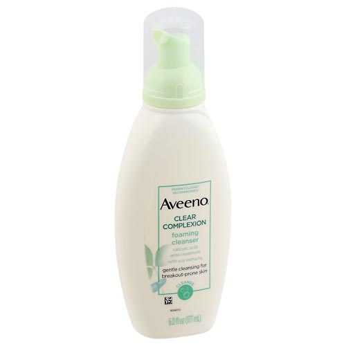 Image for Aveeno Foaming Cleanser, Clear Complexion, Cleanse,6oz from Briargrove Pharmacy & Gifts