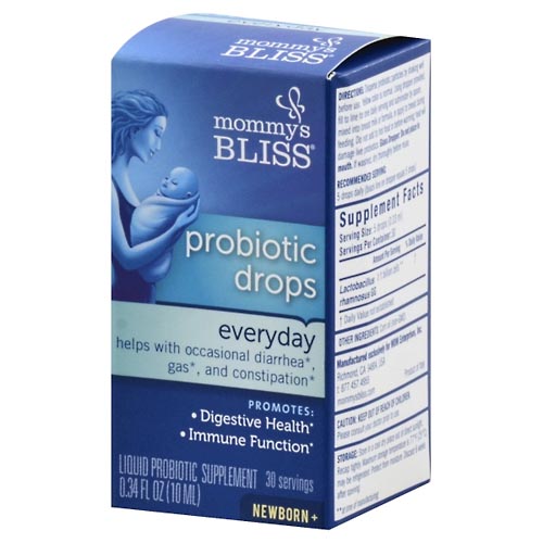 Image for Mommys Bliss Probiotic Drops, Everyday,0.34oz from Briargrove Pharmacy & Gifts