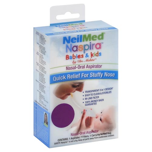 Image for NeilMed Nasal-Oral Aspirator, Naspira,1ea from Briargrove Pharmacy & Gifts