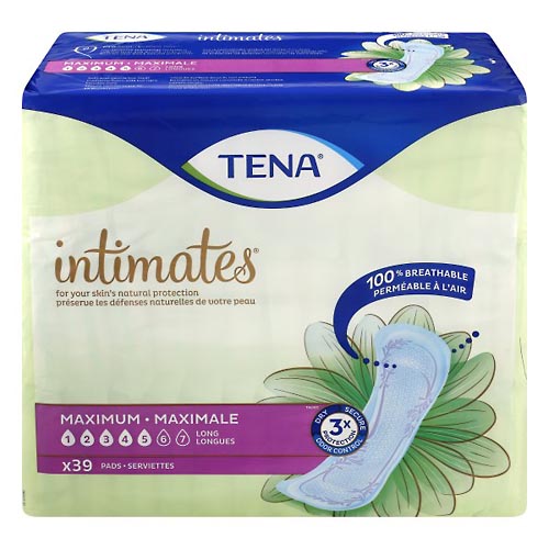 Image for Tena Pads, Maximum, Long,39ea from Briargrove Pharmacy & Gifts