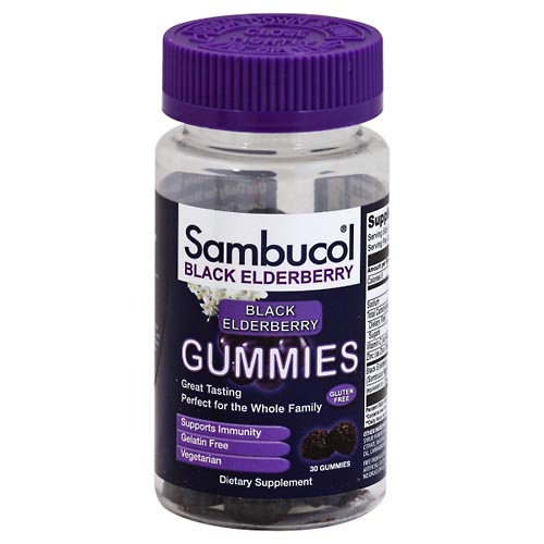 Image for Sambucol Black Elderberry, Gummies,30ea from Briargrove Pharmacy & Gifts